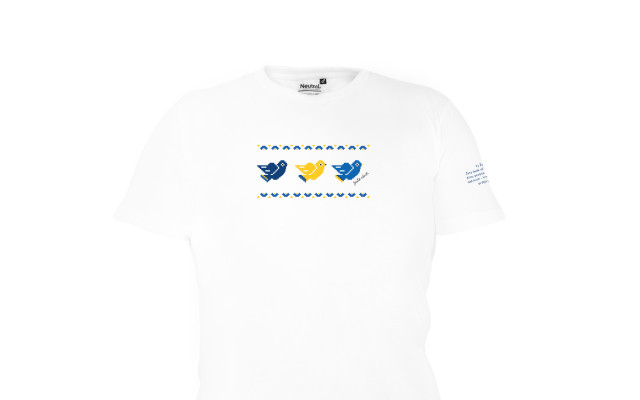 Tričko (bílé) z výroční sonjašnykové kolekce "JEŠTĚ CHVÍLI"