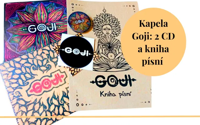 Kapela Goji: 2 CD a Kniha písní