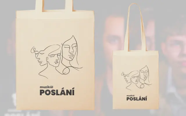 Taška s limitovaným logem muzikálu