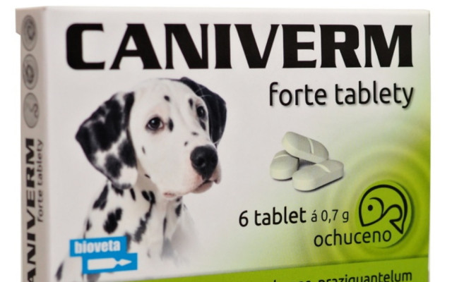 Caniverm odčervovací tablety