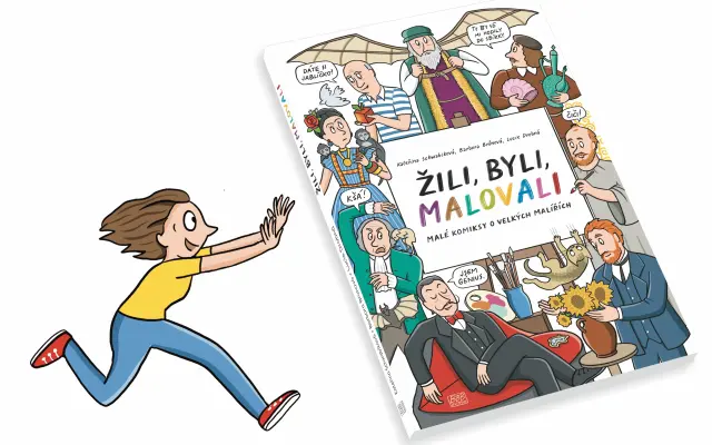 kniha ŽILI, BYLI, MALOVALI se slevou pro nejrychlejší