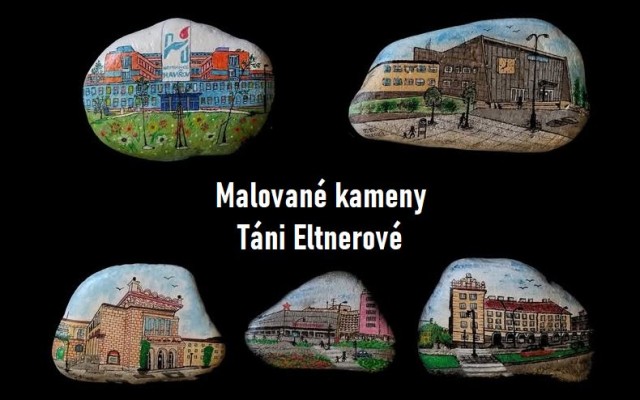 Malované kameny Táni Eltnerové