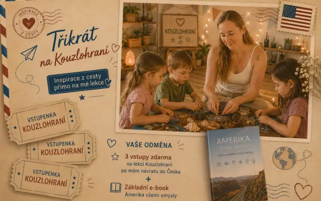 🎟️ Třikrát na Kouzlohraní+e-book