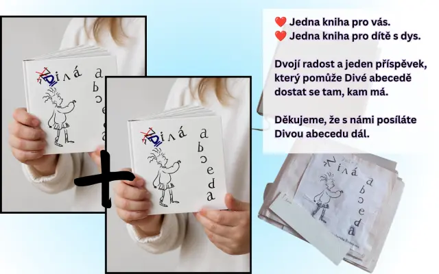 Jedna kniha pro vás a jedna pro dítě s dys