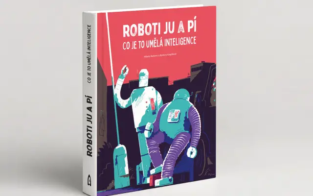 Kniha Roboti Ju a Pí (1 ks)