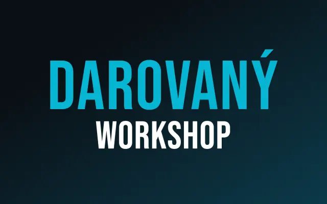 Darovaný workshop 2027