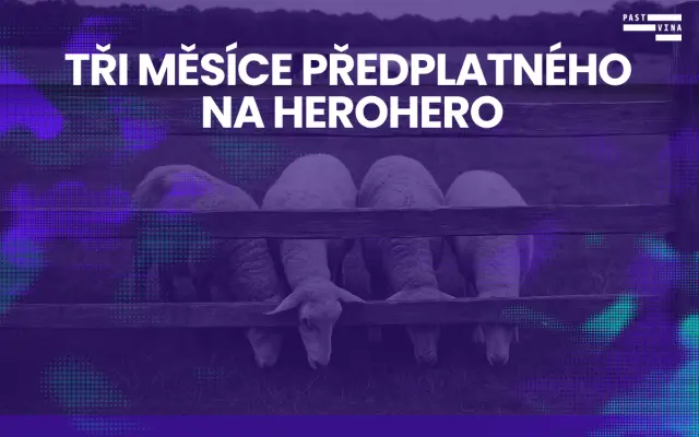 Tři měsíce předplatného na HeroHero & poděkování na webu PastViny