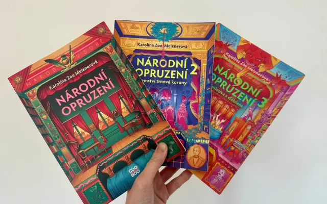 Knihy Národní opruzení 1.-3. díl s podpisem autorky