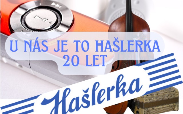 Album U NÁS JE TO HAŠLERKA. 20 LET v digitální podobě.