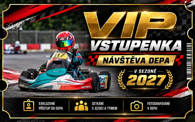 VIP vstupenka na závody , návštěva depa