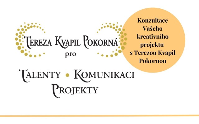 Konzultace Vašeho projektu s Terezou Kvapil Pokornou