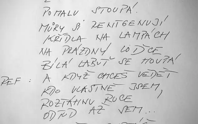 Originální text pro vás nebo vaši kapelu