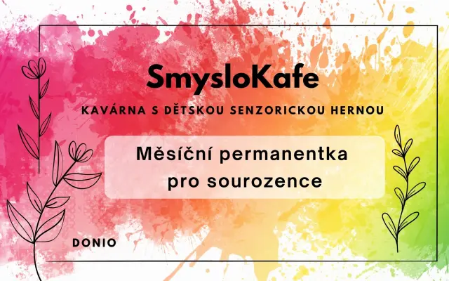 Měsíční permanentka pro sourozence