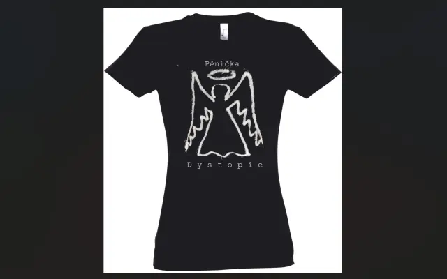 Dámské tričko s motivem alba Dystopie - anděl