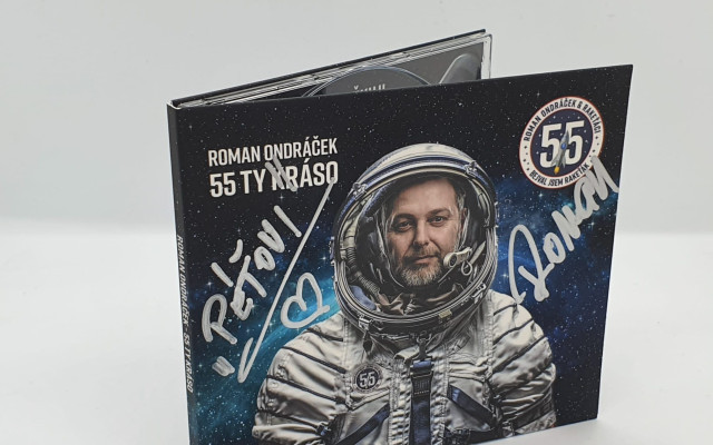 Album Romana Ondráčka  “ 55 Ty kráso ” nabité čerstvými songy na CD s dopravou až k Vám