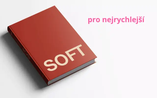 1x kniha Soft pro nejrychlejší + poštovné