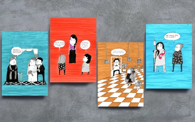 Autorský tisk ilustrace z knížky dle výběru + poštovné