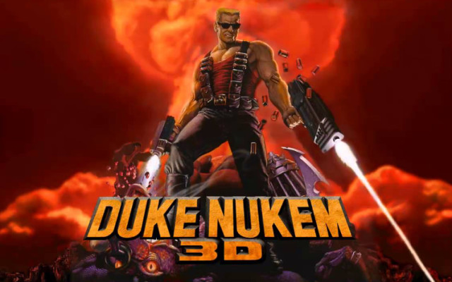 1x USB Flash disk se hrou Duke Nukem 3D