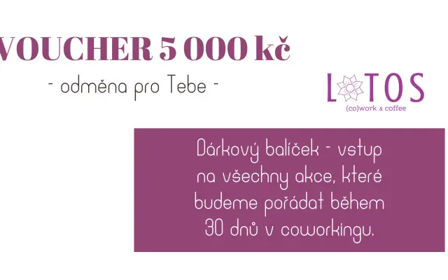 Voucher 5000 Kč - dárkový balíček