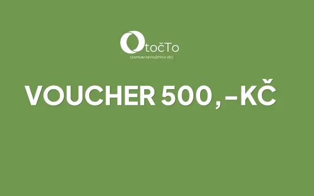 👕 Voucher do OtočTo – 500 Kč