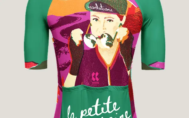 Autorský designový cyklodres a podepsaná kniha