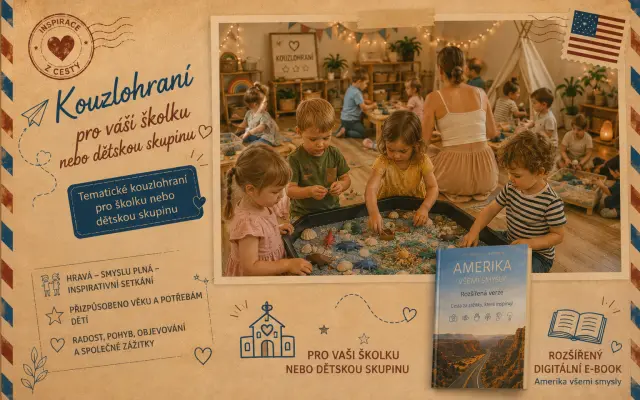 🏫 Kouzlohraní pro vaši školku nebo dětskou skupinu