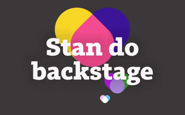Pomoc nám vytunit backstage!