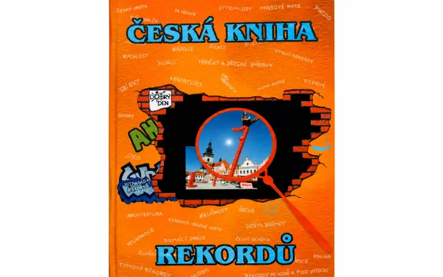 Historicky první Česká kniha rekordů z roku 2003 s osobním poděkováním