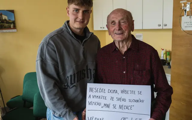 Dobrý pocit z podpoření smysluplného projektu.