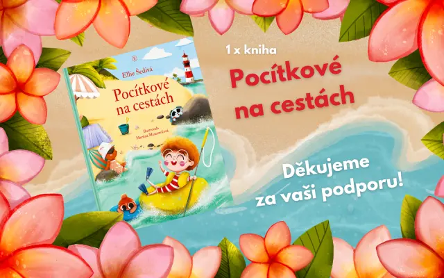 1x kniha Pocítkové na cestách
