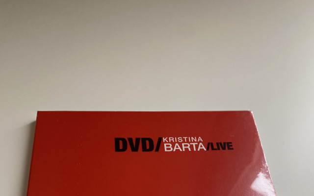 DVD / Kristina Barta LIVE feat. David Friedman s osobním věnováním LIMITOVANÁ EDICE, POSLEDNÍ KUSY