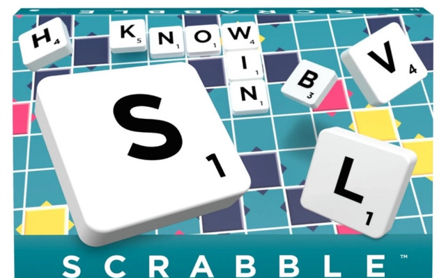 Hra Scrabble pro Natálku a Tomáška