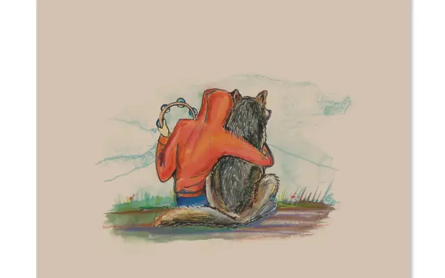Plátěná taška s potiskem ilustrace z knihy