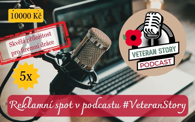 Reklamní spot v podcastu #VeteranStory