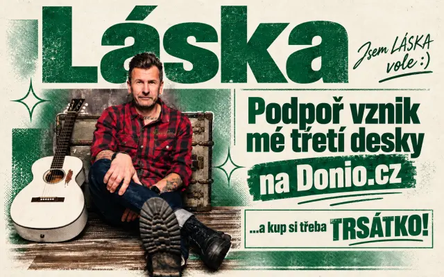 Trsátko potištěný motivem desky nebo vybranýho songu