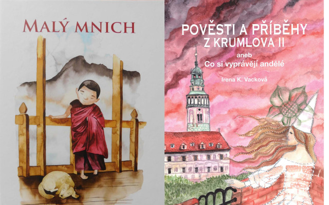 Dvě různé knížky se slevou (Pověsti a příběhy II + Malý mnich),