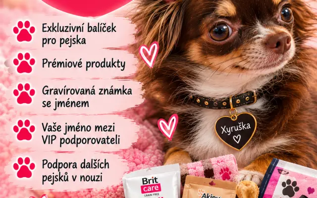 VIP balíček Xyřiny tlapky