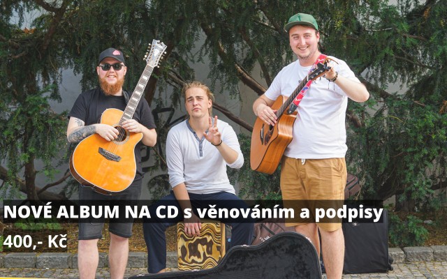 Nové album na CD s věnováním a podpisy