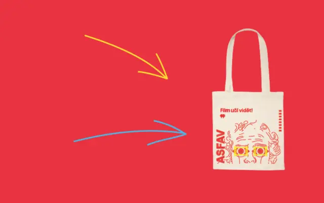 ✨ Plátěná taška ASFAV