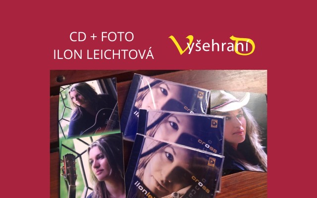 CD plus fotka Ilon Leichtová