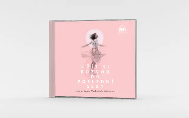 1x CD s audioknihou Užít si rozvod do poslední slzy