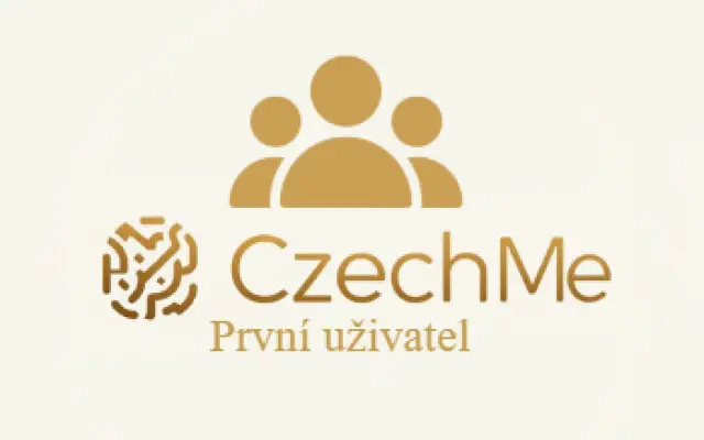 První uživatel CzechMe