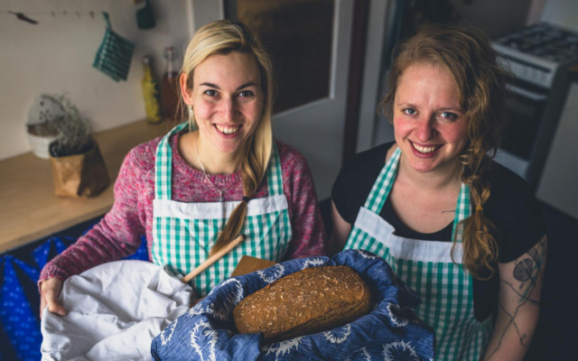 Domácí kváskový chléb od Maru a Evči