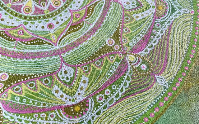🎨 Digitální mandala ve formátu PDF
