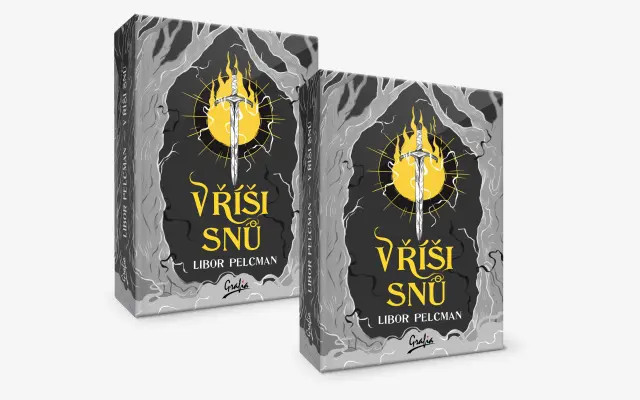 Dvě podepsané knihy „V říši snů“ s dopravou zdarma
