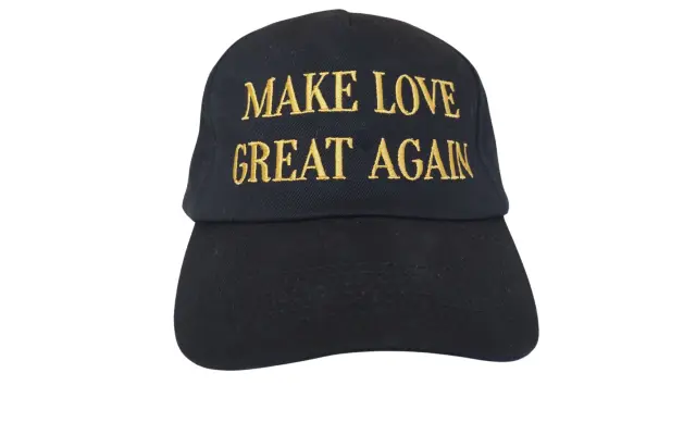 1x černá čepice MAKE LOVE GREAT AGAIN
