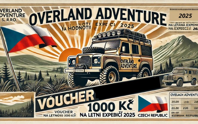 Slevový Voucher 1000Kč  Na letní Expedici 2025