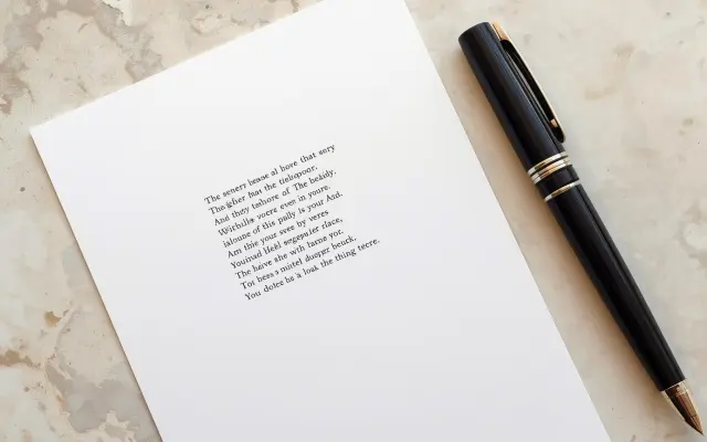 Básnička pro tebe 📝