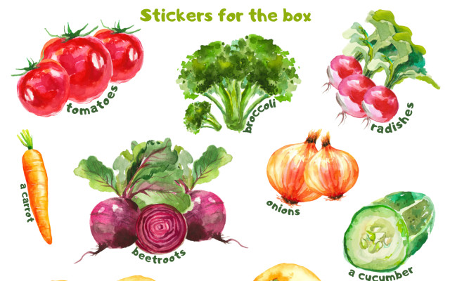 Fruit & Vegetables Challenge/ Ovocno-zeleninová výzva pro školkové děti v tištěné verzi