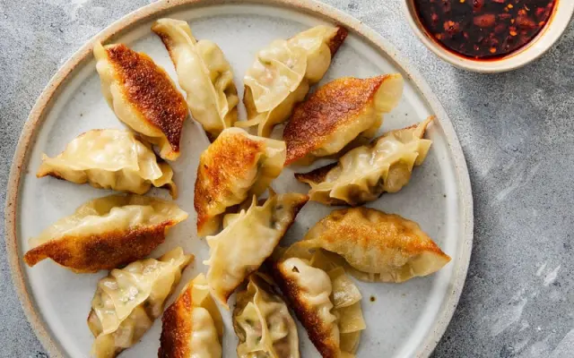 Domácí gyoza knedlíčky od Majdy